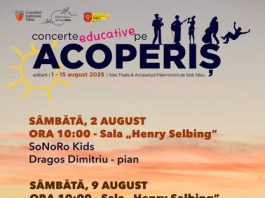 Primăria Sibiu anunță: „Concerte pe Acoperiș” revine între 1 și 15 august 2025