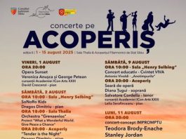 Primăria Sibiu continuă seria concertelor pe acoperișul Filarmonicii până pe 15 august